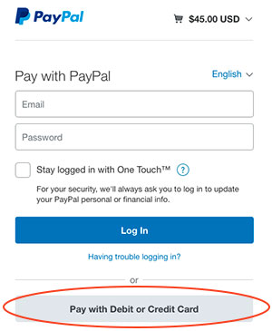 FLG PayPalCheckout Screenshot