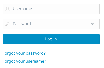 I don't remember my username and/or my password. How do I access them?